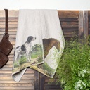 Kitchen Towels HORSE & DOG / 2-pack, 46x68cm, Natural