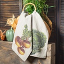 Kitchen Towels CABBAGE & TURNIPS / 2-pack, 46x68cm, Natural