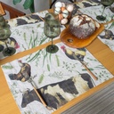Placemats FARM ANIMALS / 2-pack, 35x50 cm,  Natural