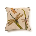 Cushion Cover LAKESIDE DRAGONFLIES/ zipper closure;  45x45cm