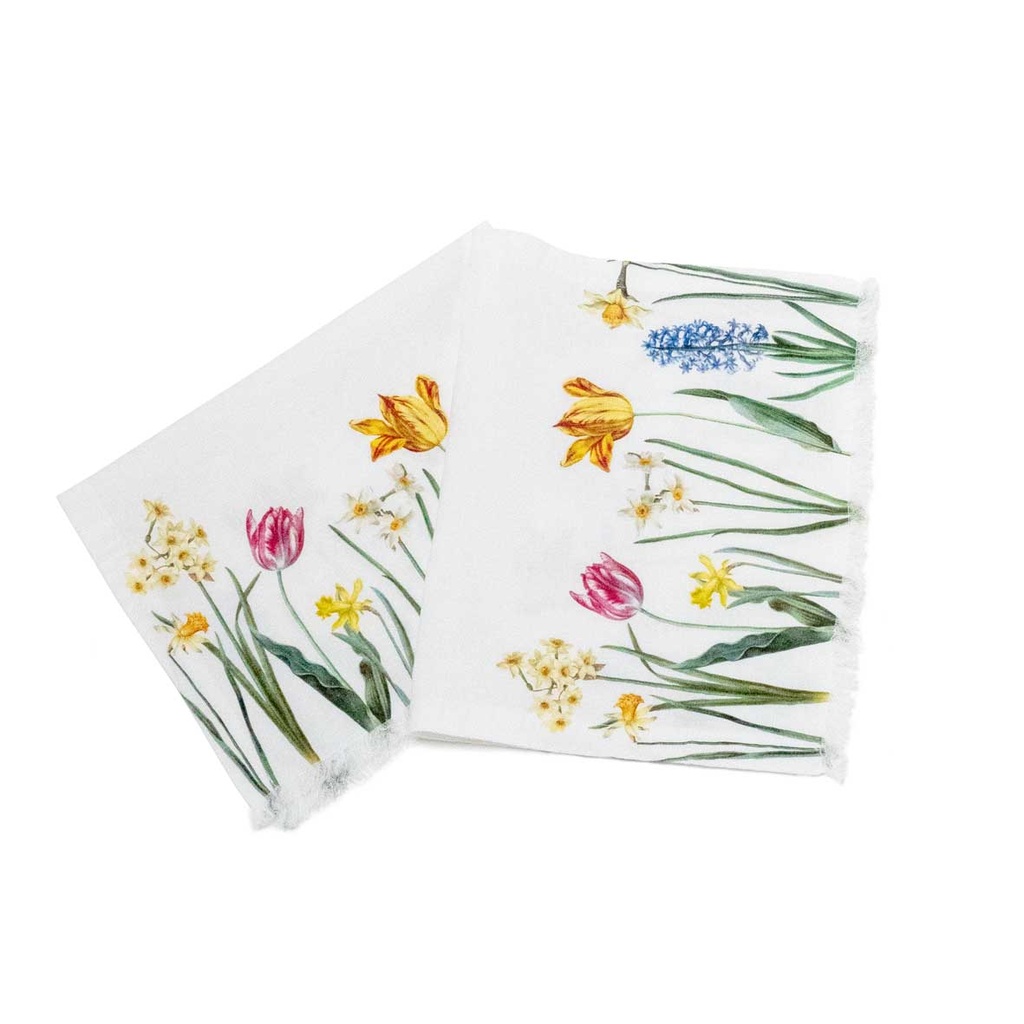 Guest Towels EARLY FLOWERS / 2-pack; 30x45cm; White 