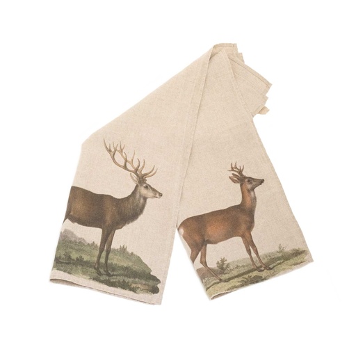 [6001M-DRL] Kitchen Towels DEER & ROE DEER / 2-pack; 46x68cm