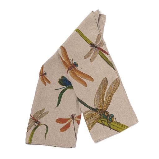 [6001M-LD] Kitchen Towels LAKESIDE DRAGONFLIES / 2-pack; 46x68cm