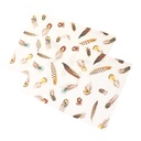 Placemat FEATHERS / Off White; 35x48cm; 2-pack