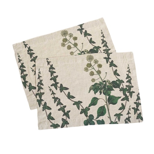 [8003SUM-I] Placemat IVY  /  2-pack; 35x50cm
