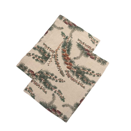 [8003SUM-TC] Placemat TREE LARCH  / 35x48cm; 2-pack