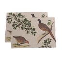 Placemats FOREST BIRDS /  2-pack; 35x50cm