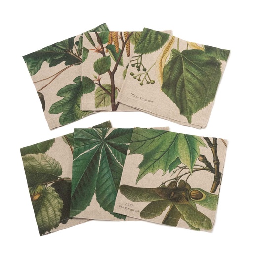 [3002SU-TNP6] Napkins TREES (45x45 cm / 18x18 in)