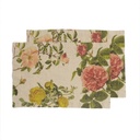 Placemats ROSES / 2-pack, 35x50 cm,  Natural